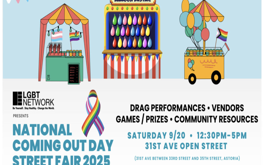 Geeks OUT Tabling at LGBT Network’s National Coming Out Day Street Fair